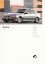 Catalogue Brochure BMW Serie 5 E39 2/1996 Belgique en français