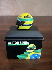 MINICHAMPS 1/8 CLASSIC LOTUS RENAULT 1985 AYRTON SENNA F1 HELMET COLLECTION.RARE