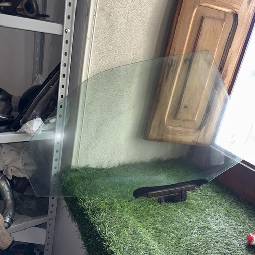 Vetro scendente porta verde - vetro,