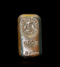 Lingotto argento puro Mario