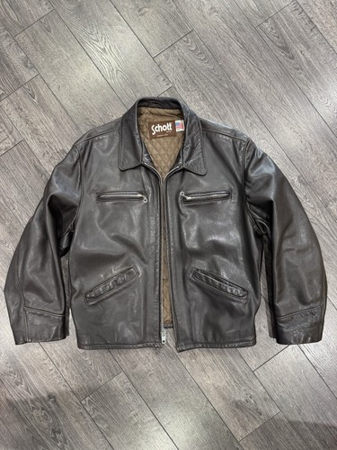 Vintage schott 544 leather - vintage,