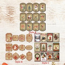 12x Etichette adesive per bottiglie di vino di Natale, divertenti