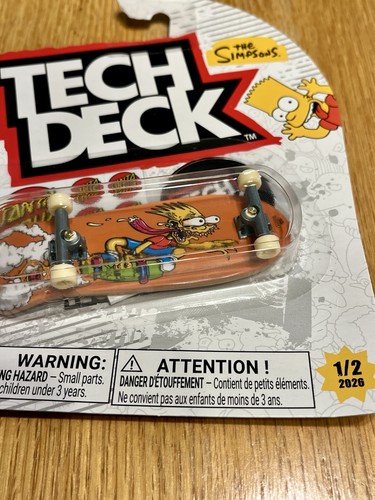 Tech deck bart - simpson, santa