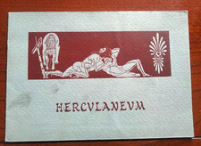 1927 INVITO AD INIZIO SCAVI DI ERCOLANO PRESENZA DEL RE TRIBUNE NAPOLI VESUVIO