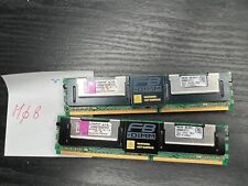 4GB Kit (2x 2GB) PC2-5300F Kingston KVR667D2D8F5/2G Memoria Ram ECC DDr-2 server