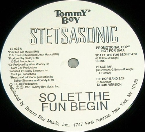 Stetsasonic let the - stetsasonic,