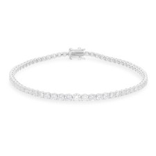 14K Oro Bianco Piccolo 3.51Ct