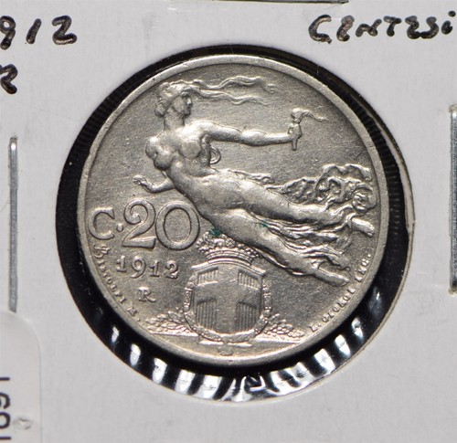 Italia 1912 centesimi - 1912, 20