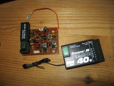 Graupner Trasmettitore HF Set Modulo RF 40 Mhz, Ricevitore C 16, Coppia Quarzo