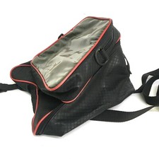 Zaino serbatoio Borsa morbida componibile moto motocicletta nero e rosso Yamaha