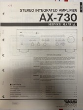 YAMAHA AX-730 AX730 Manuale di servizio **ORIGINALE**