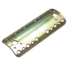 Piastra staffa dritta per pali tondi Ø 8/10 cm travi in legno