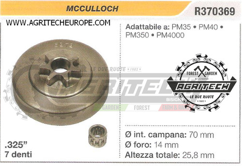 R370369 oregon pignone campana - r370369,
