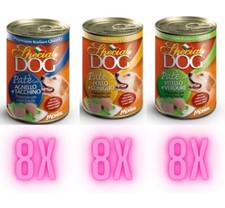 Monge Special Dog Paté - 24 Confezioni Da 400 Grammi - 3 Gusti Assortiti