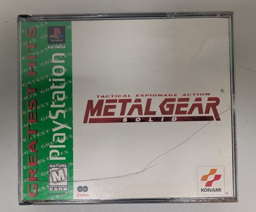 Metal gear solid greatest hits - metal,