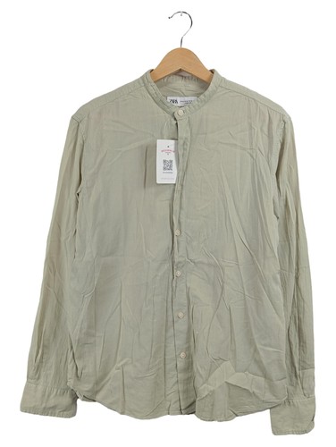 Zara camicia uomo verde casual - zara,