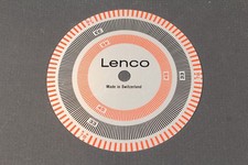 Vintage Lenco Turntable Strobe