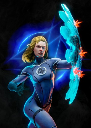 Invisible woman fantastic - fantastic, four