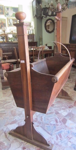 Culla noce antica letto - noce,