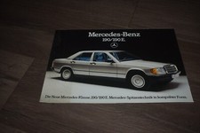 1983 Mercedes 190 & 190E
