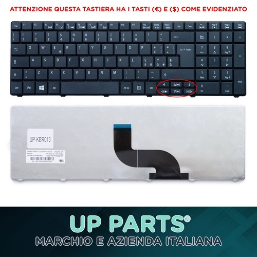 Parts tastiera notebook - up,