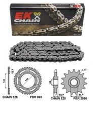 KIT TRASMISSIONE YAMAHA TDM