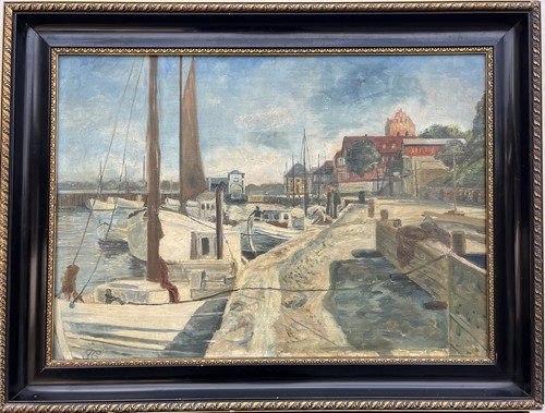 Quadro olio impressionista - quadro,
