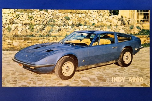 Brochure auto epoca - epoca, maserati