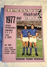 ALMANACCO ILLUSTRATO DEL CALCIO 1977 Panini 36°  volume