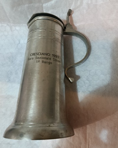 Brocca peltro vintage - in,