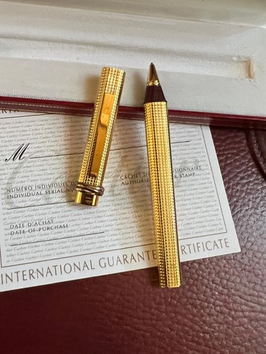 Penna roller cartier oro - cartier, nuova