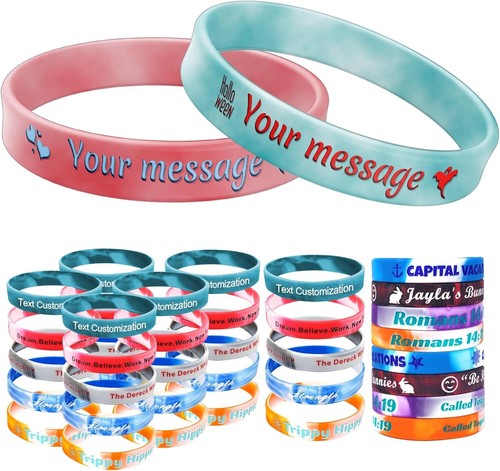 Braccialetti silicone - braccialetti,