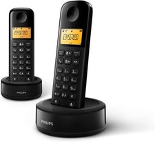 Philips D1602B/01 Telefono cordless DECT con 2 ricevitore