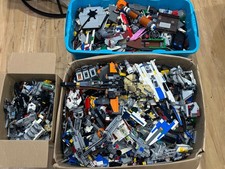 Lotto Lavoro Lego Star Wars Originale 1 KG Lotto Ricambi Blocchi Mattoncini Pezzi 1000 Grammi