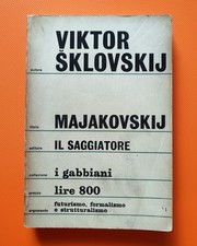 Viktor Sklovskij - Majakovskij (Il Saggiatore, 1967)