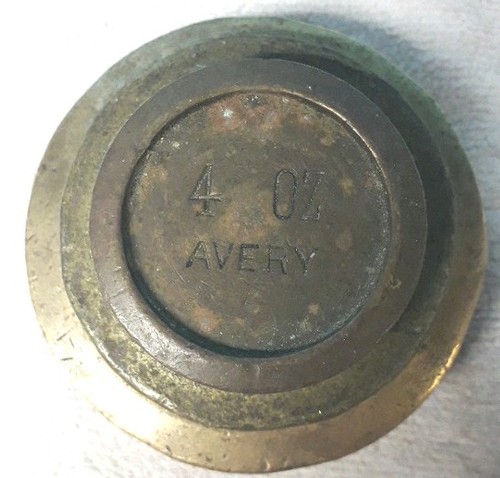 Vintage avery brass trade - avery,