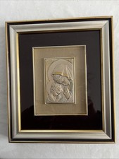 Quadro Con Madonna Argento 