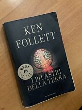 Libro Romanzo Di Ken Follet, I Pilastri Della Terra, Oscar Mondadori