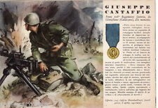 #MEDAGLIE D'ORO N.33:  GIUSEPPE CANTAFFIO- 208° FANTERIA, da GIMIGLIANO (CZ)