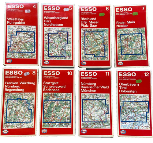 Lotto mappe viaggio - mappe,
