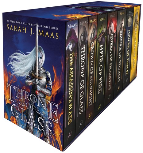 Throne glass box set by - glass,