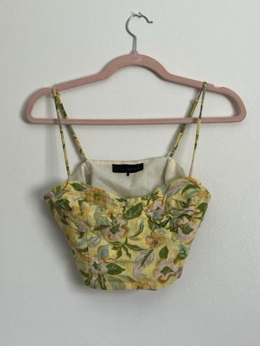 Zara corsetto floreale - , crop