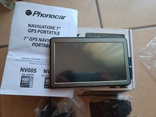 NAVIGATORE GPS PORTATILE Phonocar NV005  con DISPLAY TOUCH SCREEN 7" PER AUTO