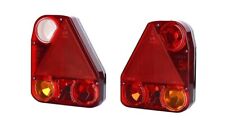 2 x luce combinata luce posteriore lampadina per rimorchio macchina agricola ...