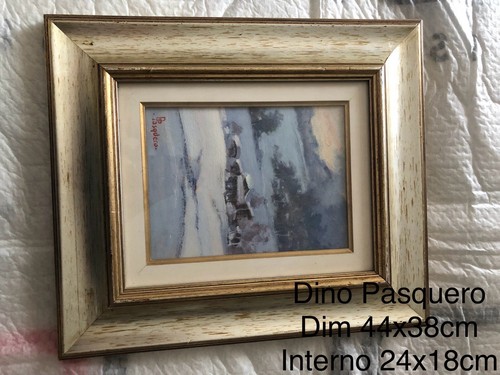 Quadro olio dino pasquero - ,