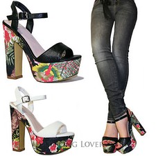 Scarpe Donna Sandali Fiori