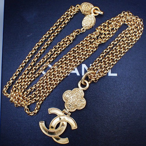 Chanel logo collana - chanel, cc