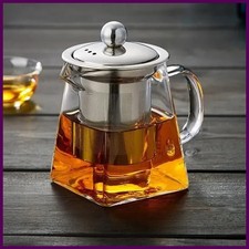Teiera in vetro resistente al