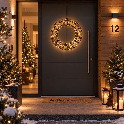 Ghirlanda porta xxl 2400 - xxl, led