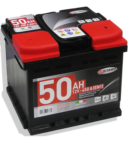 Batteria auto 50ah 12v - batteria, 450a